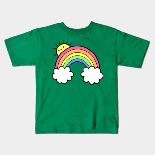 Sunshine and Rainbows Kids T-Shirt